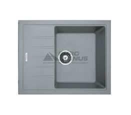 FABIANO Кухонная мойка Classic 62x50 Grey Metallic (8221.201.0068)
